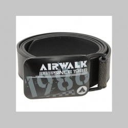 Airwalk čierny opasok s kovovou prackou